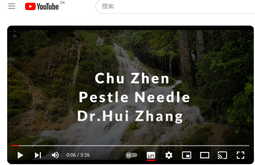 Introduction to Chu Zhen – Pestle Needle video